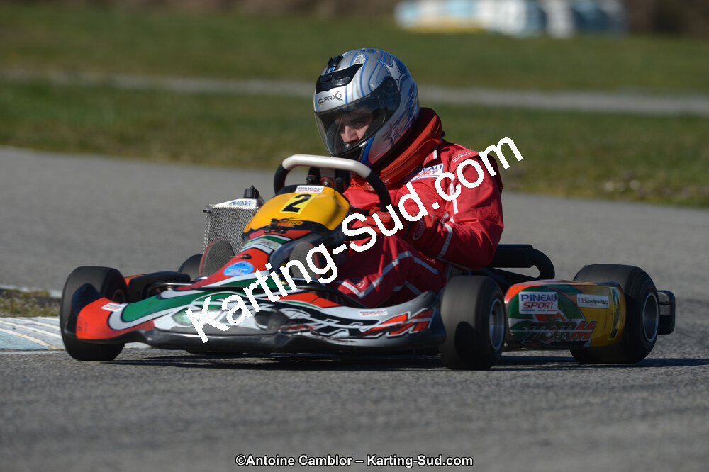 10/03/2013 : 1ère manche du Trophée Vincent Sanchez à Lavelanet (Photos Antoine Camblor) 2013 — karting