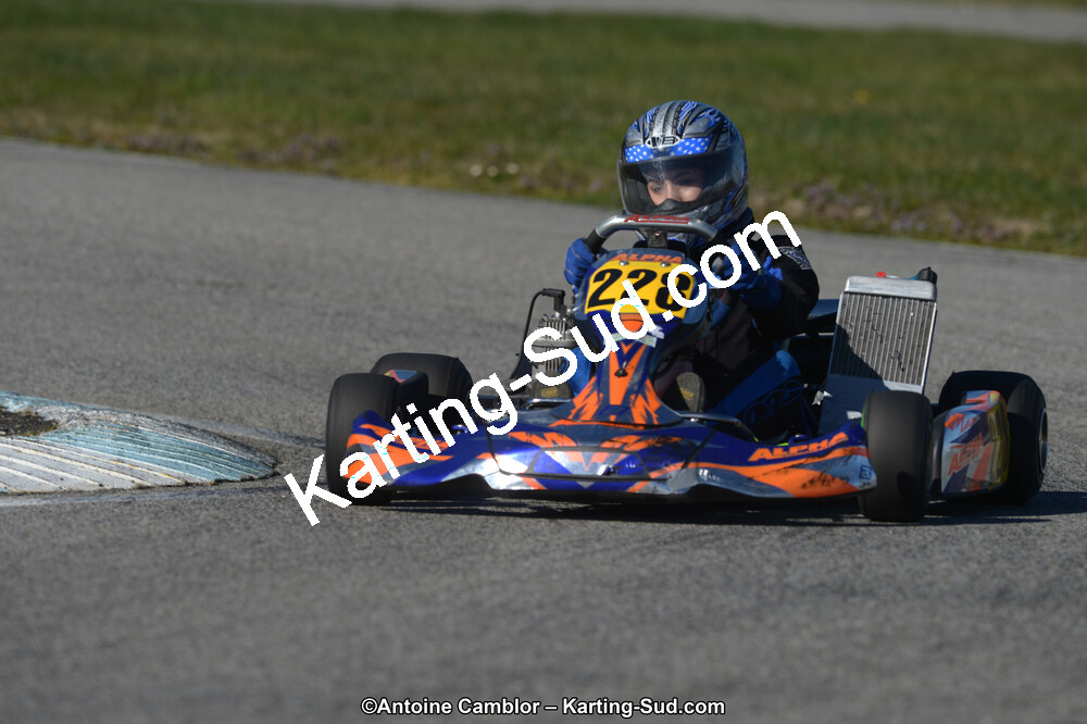 10/03/2013 : 1ère manche du Trophée Vincent Sanchez à Lavelanet (Photos Antoine Camblor) 2013 — karting