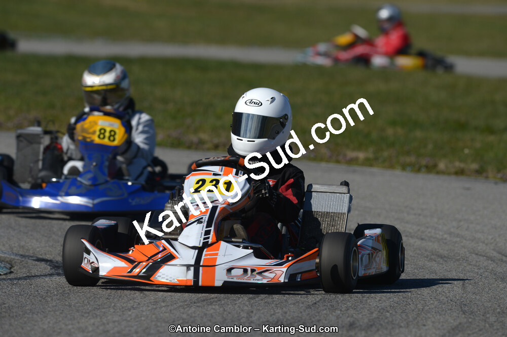 10/03/2013 : 1ère manche du Trophée Vincent Sanchez à Lavelanet (Photos Antoine Camblor) 2013 — karting