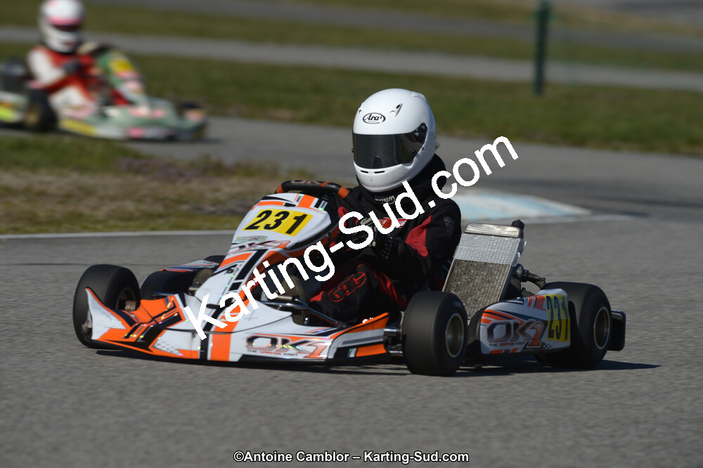 10/03/2013 : 1ère manche du Trophée Vincent Sanchez à Lavelanet (Photos Antoine Camblor) 2013 — karting