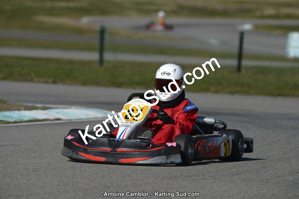 10/03/2013 : 1ère manche du Trophée Vincent Sanchez à Lavelanet (Photos Antoine Camblor) 2013 — karting