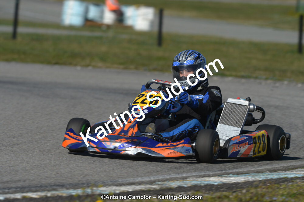 10/03/2013 : 1ère manche du Trophée Vincent Sanchez à Lavelanet (Photos Antoine Camblor) 2013 — karting