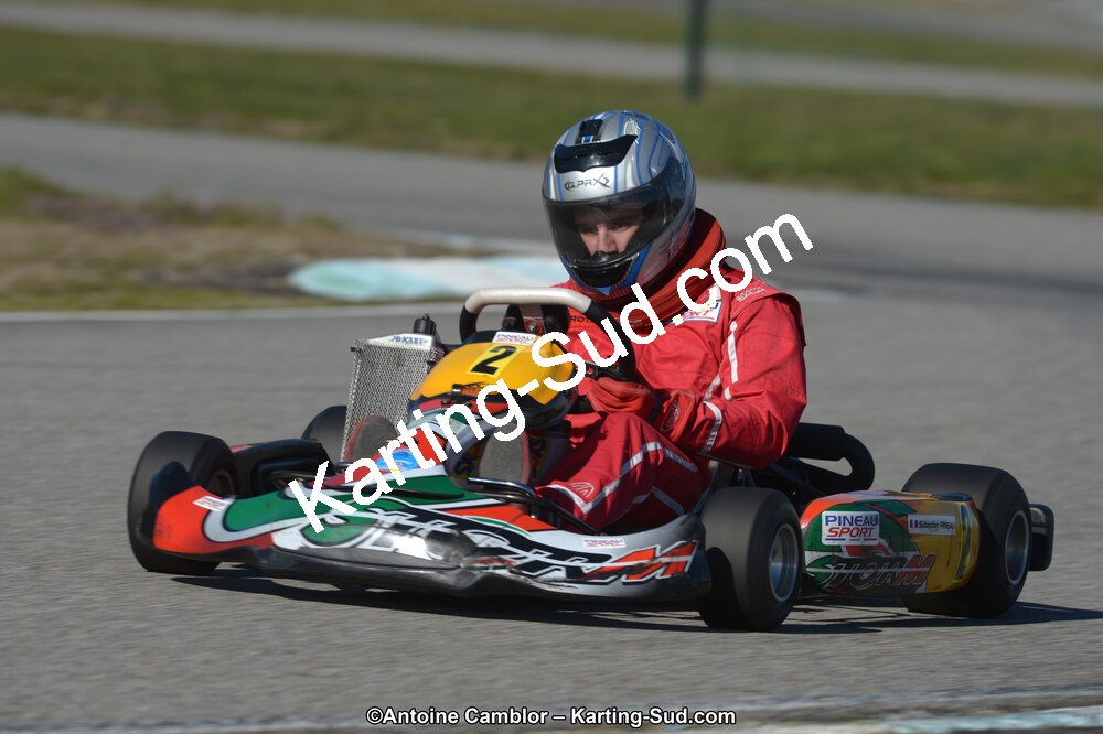 10/03/2013 : 1ère manche du Trophée Vincent Sanchez à Lavelanet (Photos Antoine Camblor) 2013 — karting