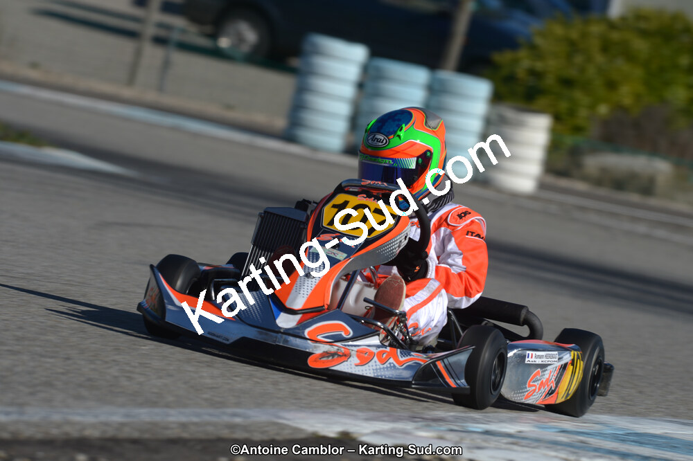 10/03/2013 : 1ère manche du Trophée Vincent Sanchez à Lavelanet (Photos Antoine Camblor) 2013 — karting