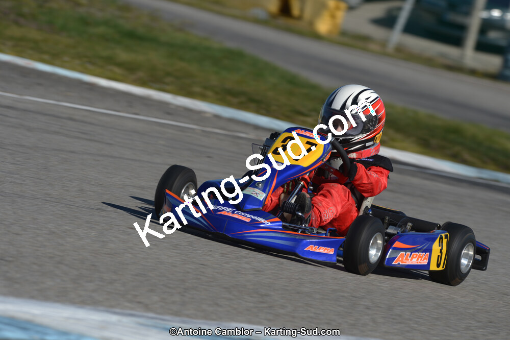 10/03/2013 : 1ère manche du Trophée Vincent Sanchez à Lavelanet (Photos Antoine Camblor) 2013 — karting