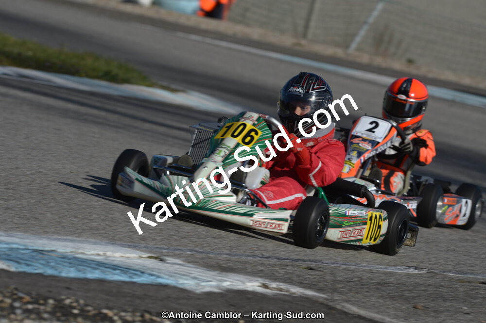 10/03/2013 : 1ère manche du Trophée Vincent Sanchez à Lavelanet (Photos Antoine Camblor) 2013 — karting