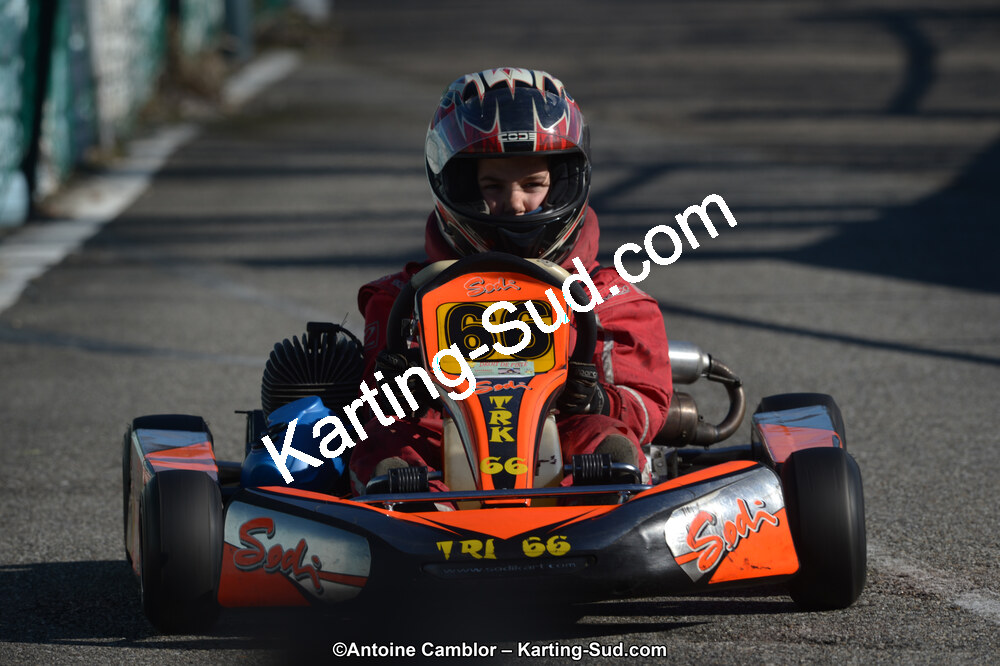 10/03/2013 : 1ère manche du Trophée Vincent Sanchez à Lavelanet (Photos Antoine Camblor) 2013 — karting