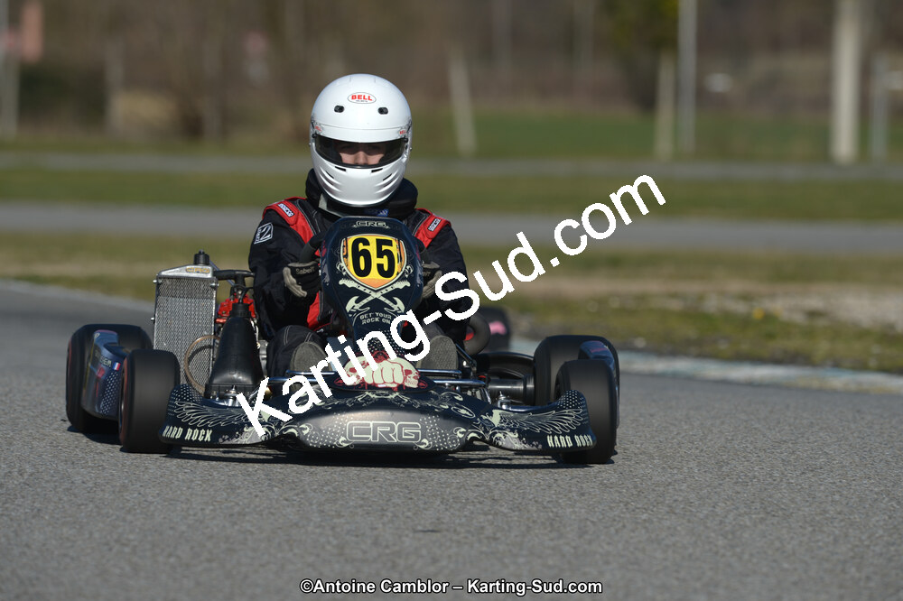 10/03/2013 : 1ère manche du Trophée Vincent Sanchez à Lavelanet (Photos Antoine Camblor) 2013 — karting