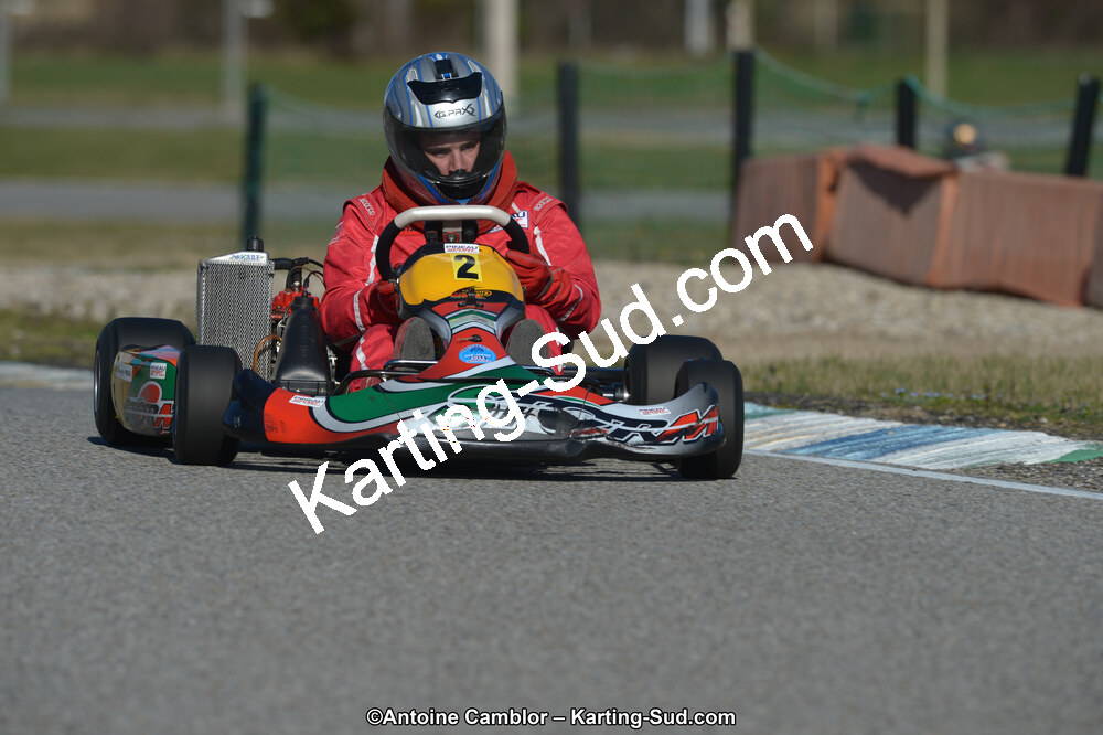 10/03/2013 : 1ère manche du Trophée Vincent Sanchez à Lavelanet (Photos Antoine Camblor) 2013 — karting
