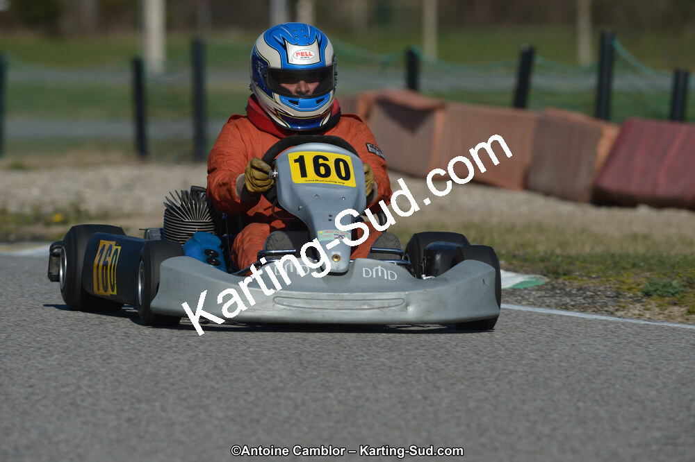 10/03/2013 : 1ère manche du Trophée Vincent Sanchez à Lavelanet (Photos Antoine Camblor) 2013 — karting