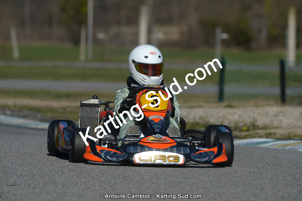 10/03/2013 : 1ère manche du Trophée Vincent Sanchez à Lavelanet (Photos Antoine Camblor) 2013 — karting