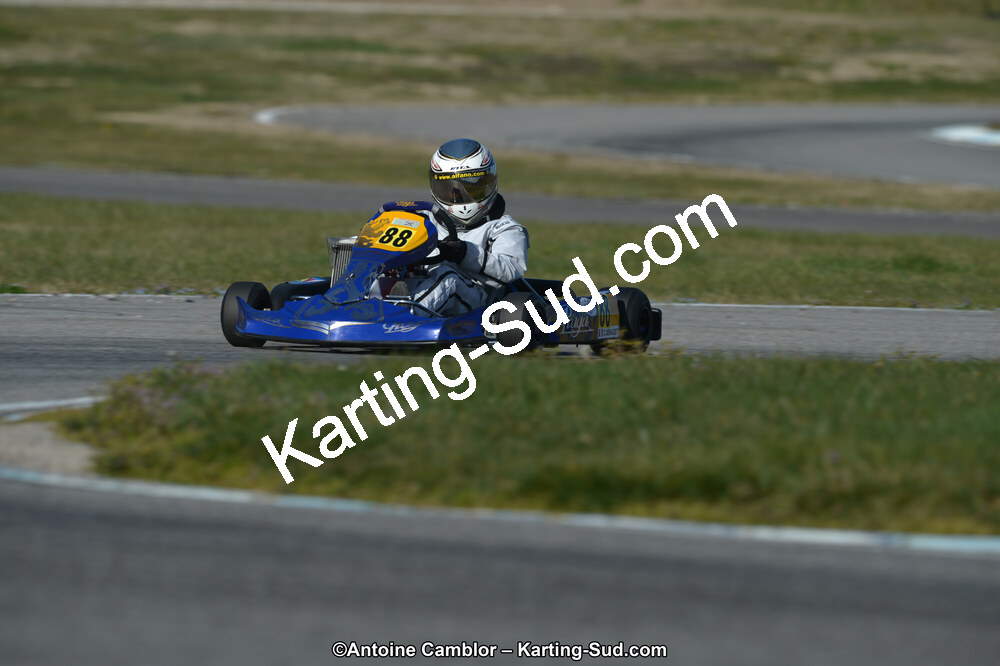 10/03/2013 : 1ère manche du Trophée Vincent Sanchez à Lavelanet (Photos Antoine Camblor) 2013 — karting