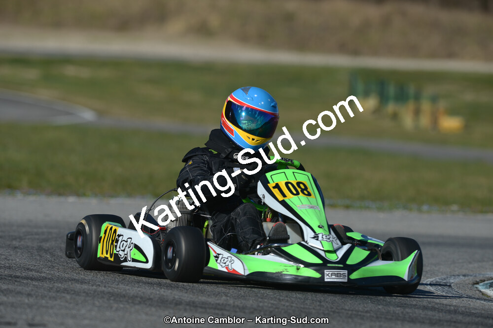 10/03/2013 : 1ère manche du Trophée Vincent Sanchez à Lavelanet (Photos Antoine Camblor) 2013 — karting