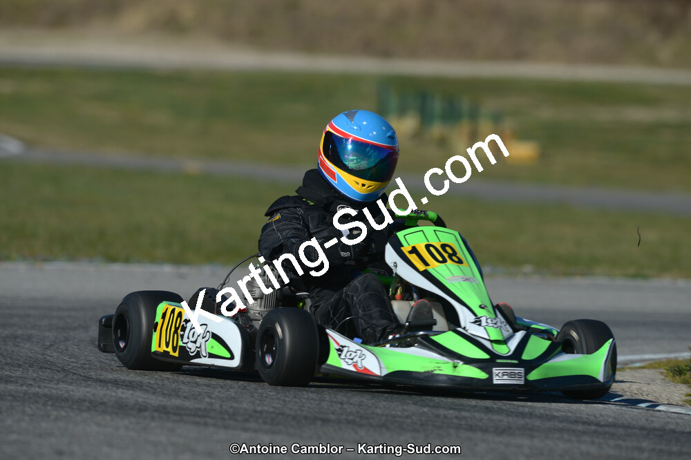 10/03/2013 : 1ère manche du Trophée Vincent Sanchez à Lavelanet (Photos Antoine Camblor) 2013 — karting