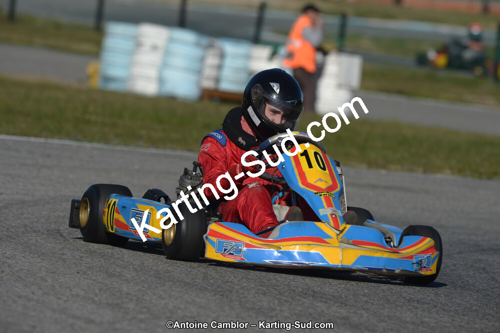 10/03/2013 : 1ère manche du Trophée Vincent Sanchez à Lavelanet (Photos Antoine Camblor) 2013 — karting
