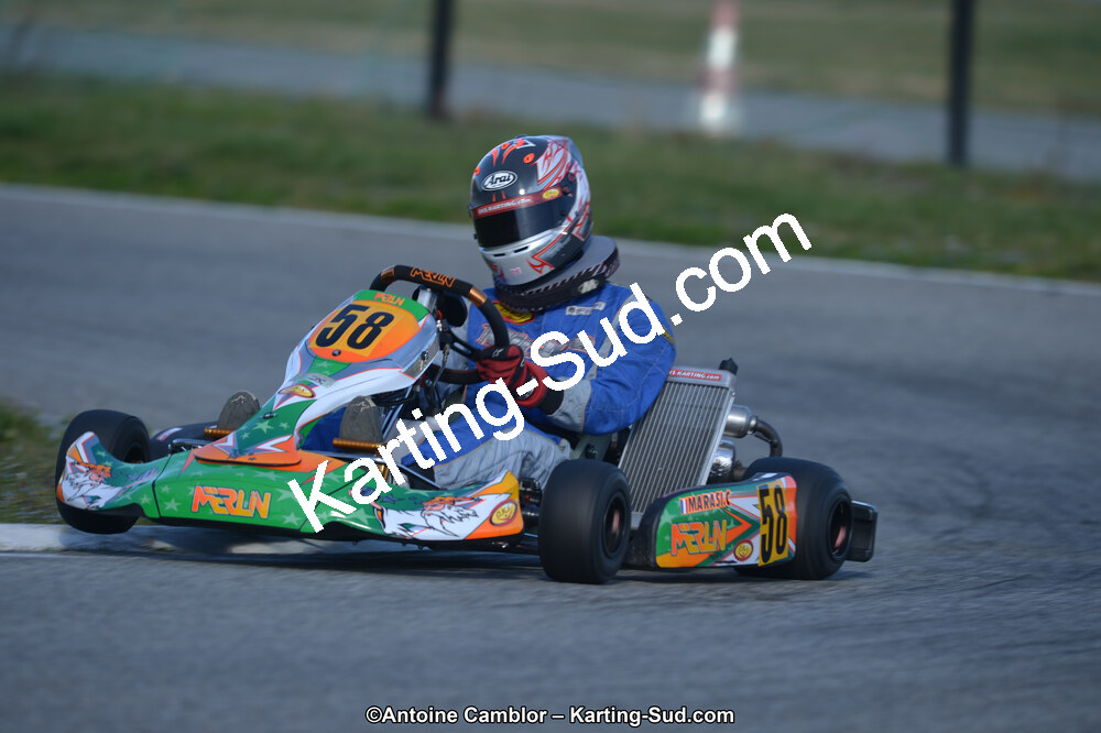 10/03/2013 : 1ère manche du Trophée Vincent Sanchez à Lavelanet (Photos Antoine Camblor) 2013 — karting