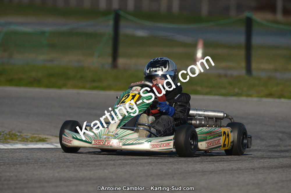 10/03/2013 : 1ère manche du Trophée Vincent Sanchez à Lavelanet (Photos Antoine Camblor) 2013 — karting