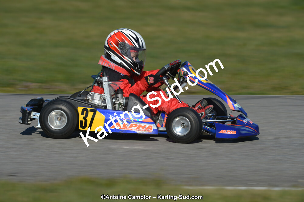 10/03/2013 : 1ère manche du Trophée Vincent Sanchez à Lavelanet (Photos Antoine Camblor) 2013 — karting