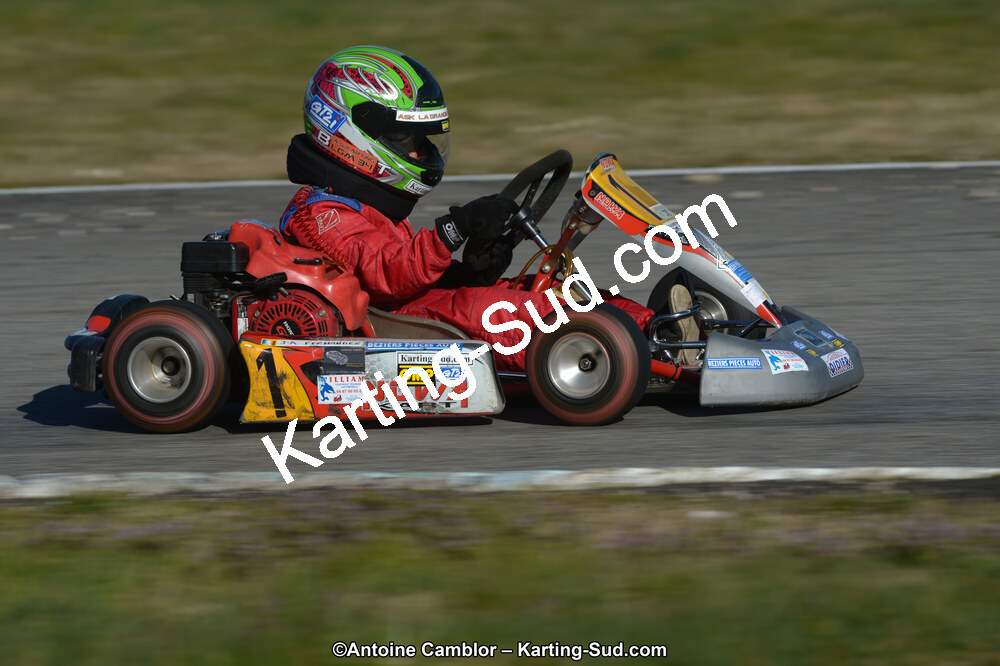 10/03/2013 : 1ère manche du Trophée Vincent Sanchez à Lavelanet (Photos Antoine Camblor) 2013 — karting