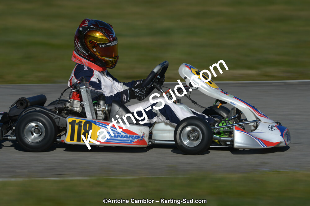 10/03/2013 : 1ère manche du Trophée Vincent Sanchez à Lavelanet (Photos Antoine Camblor) 2013 — karting