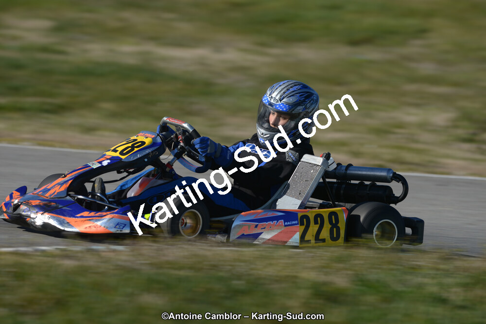 10/03/2013 : 1ère manche du Trophée Vincent Sanchez à Lavelanet (Photos Antoine Camblor) 2013 — karting