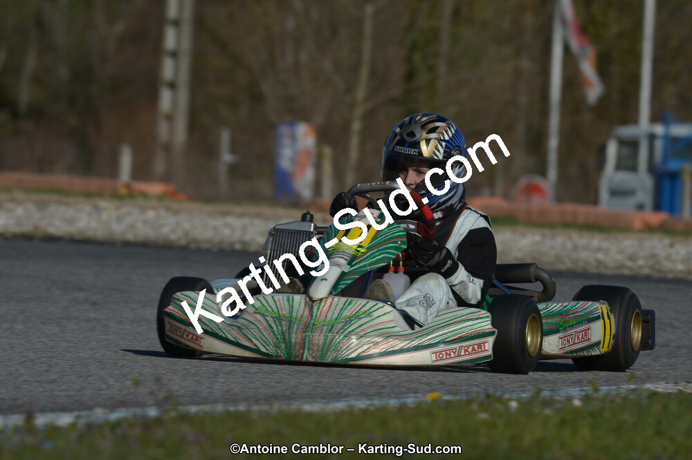 10/03/2013 : 1ère manche du Trophée Vincent Sanchez à Lavelanet (Photos Antoine Camblor) 2013 — karting