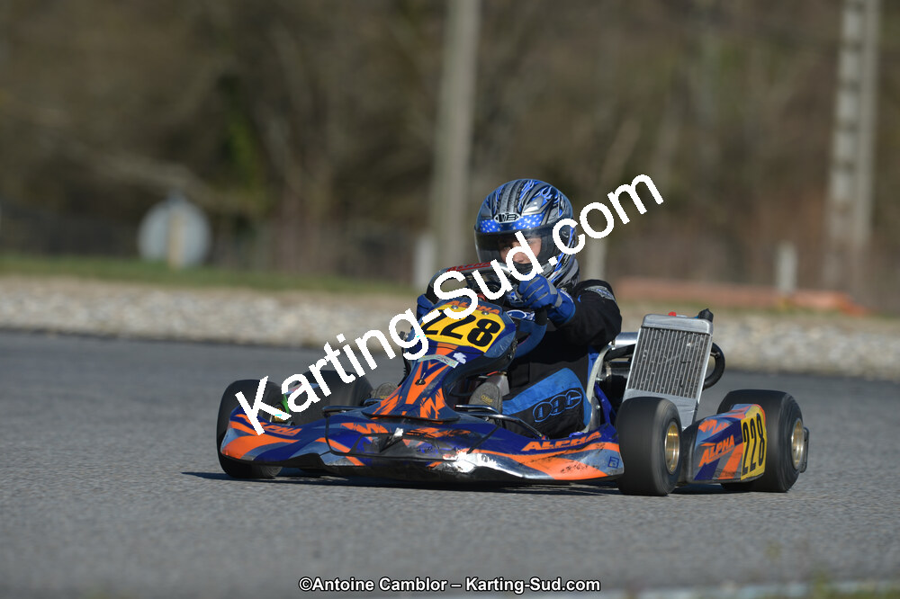 10/03/2013 : 1ère manche du Trophée Vincent Sanchez à Lavelanet (Photos Antoine Camblor) 2013 — karting