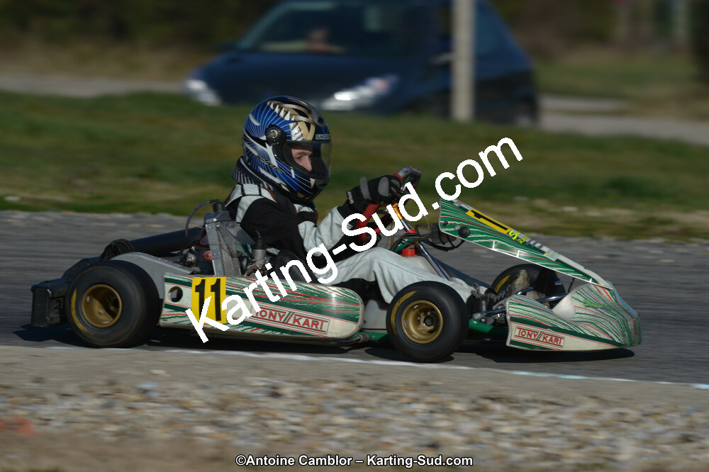 10/03/2013 : 1ère manche du Trophée Vincent Sanchez à Lavelanet (Photos Antoine Camblor) 2013 — karting