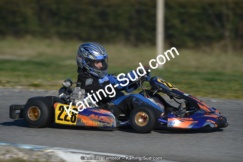 10/03/2013 : 1ère manche du Trophée Vincent Sanchez à Lavelanet (Photos Antoine Camblor) 2013 — karting