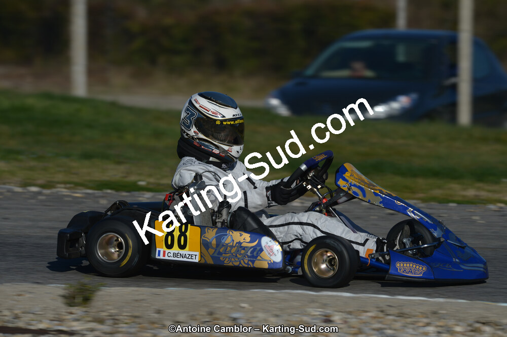 10/03/2013 : 1ère manche du Trophée Vincent Sanchez à Lavelanet (Photos Antoine Camblor) 2013 — karting