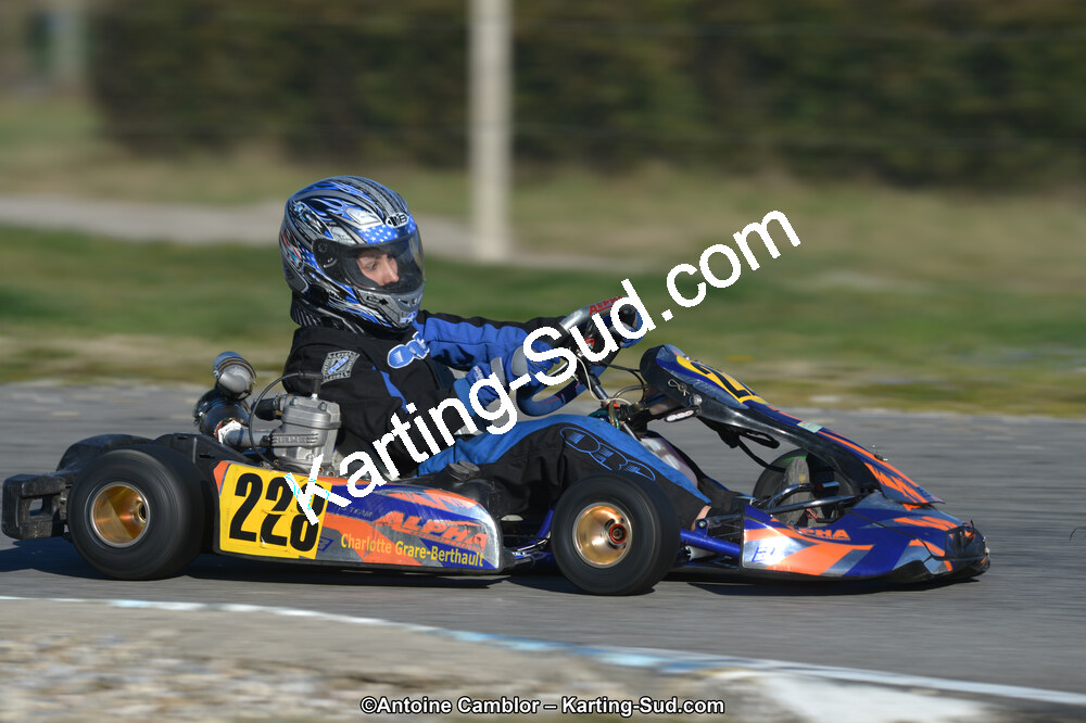 10/03/2013 : 1ère manche du Trophée Vincent Sanchez à Lavelanet (Photos Antoine Camblor) 2013 — karting