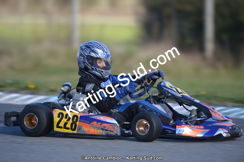 10/03/2013 : 1ère manche du Trophée Vincent Sanchez à Lavelanet (Photos Antoine Camblor) 2013 — karting