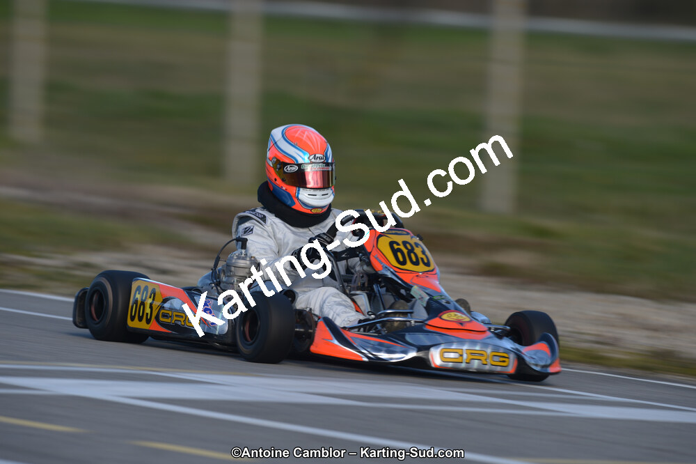 10/03/2013 : 1ère manche du Trophée Vincent Sanchez à Lavelanet (Photos Antoine Camblor) 2013 — karting