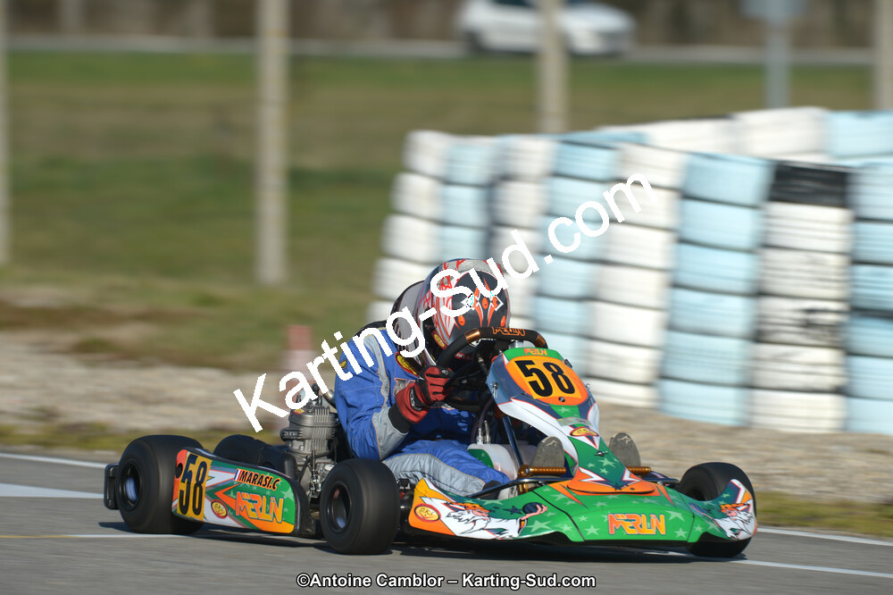 10/03/2013 : 1ère manche du Trophée Vincent Sanchez à Lavelanet (Photos Antoine Camblor) 2013 — karting