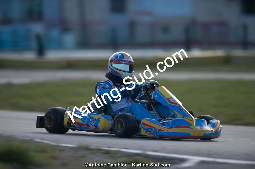 10/03/2013 : 1ère manche du Trophée Vincent Sanchez à Lavelanet (Photos Antoine Camblor) 2013 — karting