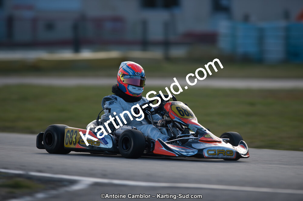 10/03/2013 : 1ère manche du Trophée Vincent Sanchez à Lavelanet (Photos Antoine Camblor) 2013 — karting