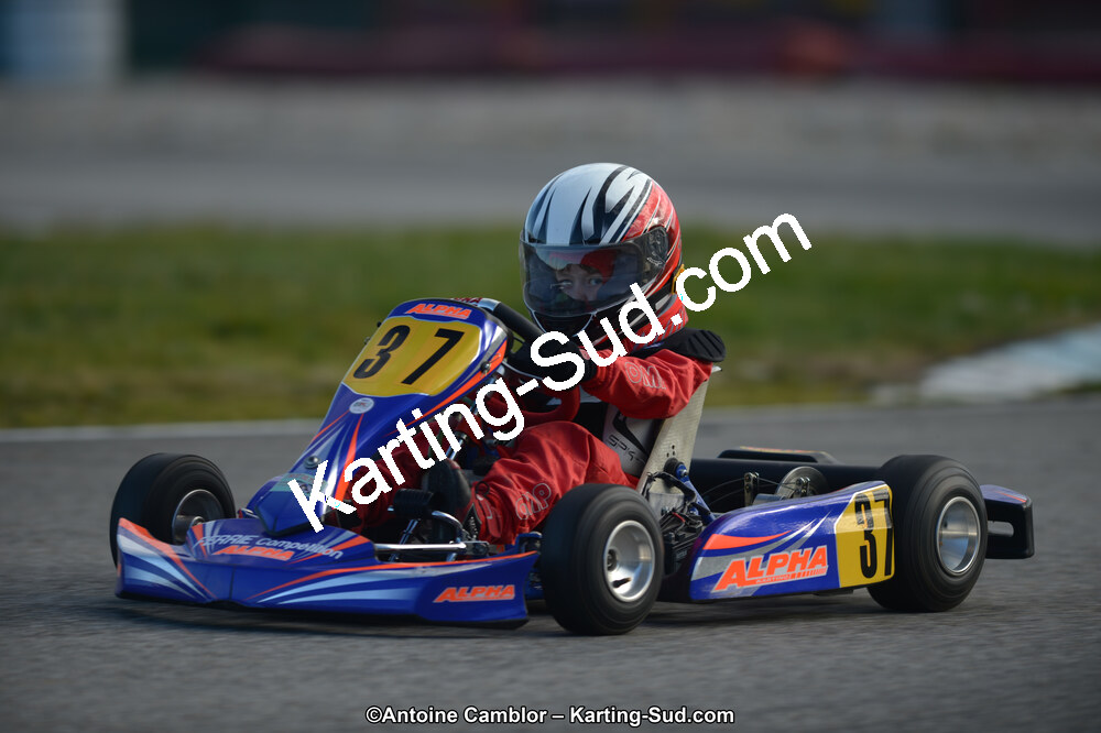 10/03/2013 : 1ère manche du Trophée Vincent Sanchez à Lavelanet (Photos Antoine Camblor) 2013 — karting