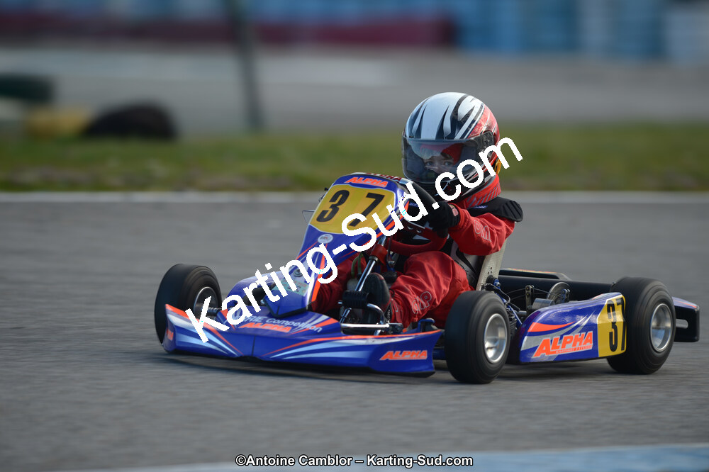 10/03/2013 : 1ère manche du Trophée Vincent Sanchez à Lavelanet (Photos Antoine Camblor) 2013 — karting