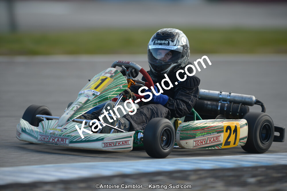 10/03/2013 : 1ère manche du Trophée Vincent Sanchez à Lavelanet (Photos Antoine Camblor) 2013 — karting