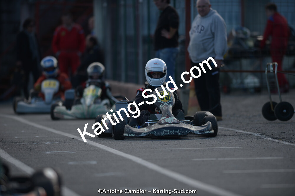 10/03/2013 : 1ère manche du Trophée Vincent Sanchez à Lavelanet (Photos Antoine Camblor) 2013 — karting