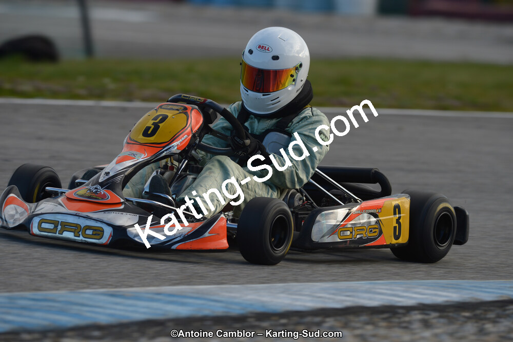 10/03/2013 : 1ère manche du Trophée Vincent Sanchez à Lavelanet (Photos Antoine Camblor) 2013 — karting