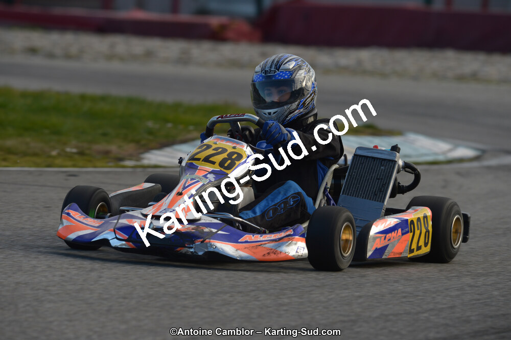 10/03/2013 : 1ère manche du Trophée Vincent Sanchez à Lavelanet (Photos Antoine Camblor) 2013 — karting
