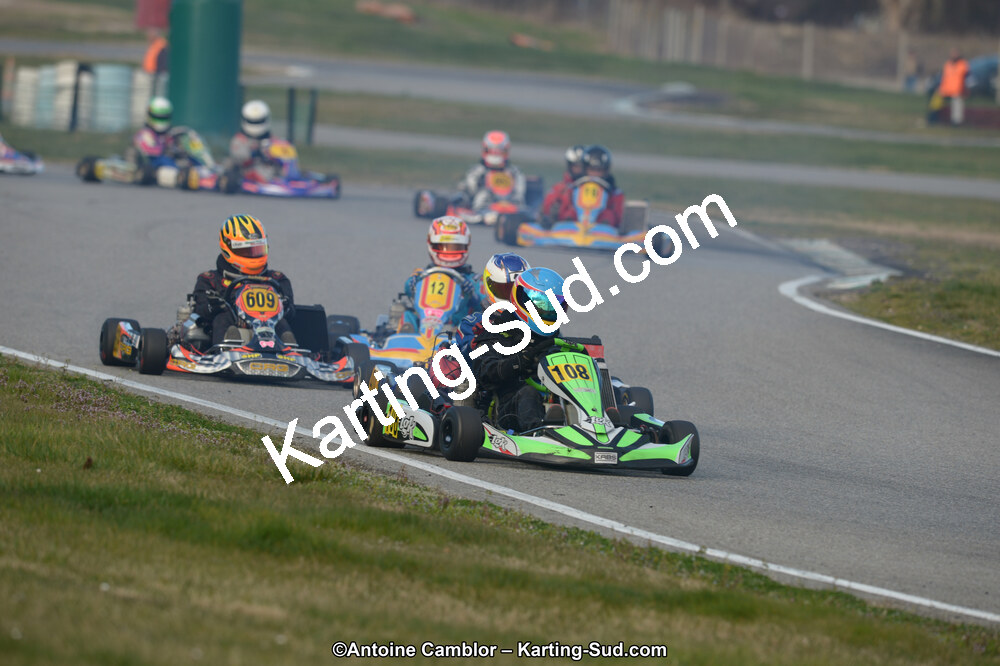 10/03/2013 : 1ère manche du Trophée Vincent Sanchez à Lavelanet (Photos Antoine Camblor) 2013 — karting