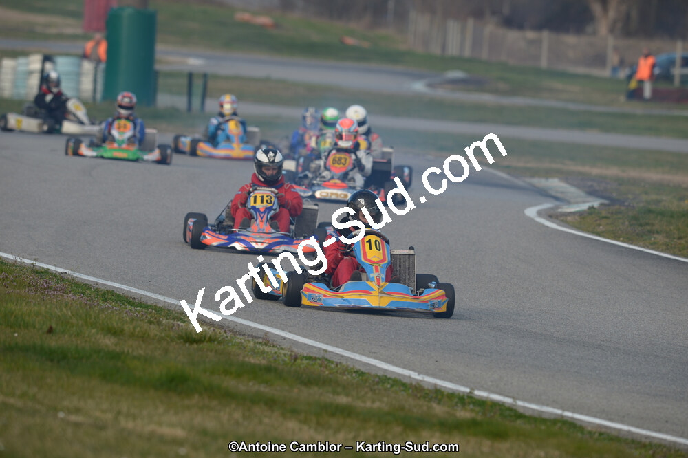 10/03/2013 : 1ère manche du Trophée Vincent Sanchez à Lavelanet (Photos Antoine Camblor) 2013 — karting