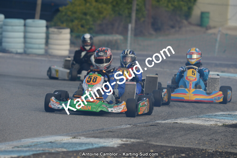 10/03/2013 : 1ère manche du Trophée Vincent Sanchez à Lavelanet (Photos Antoine Camblor) 2013 — karting