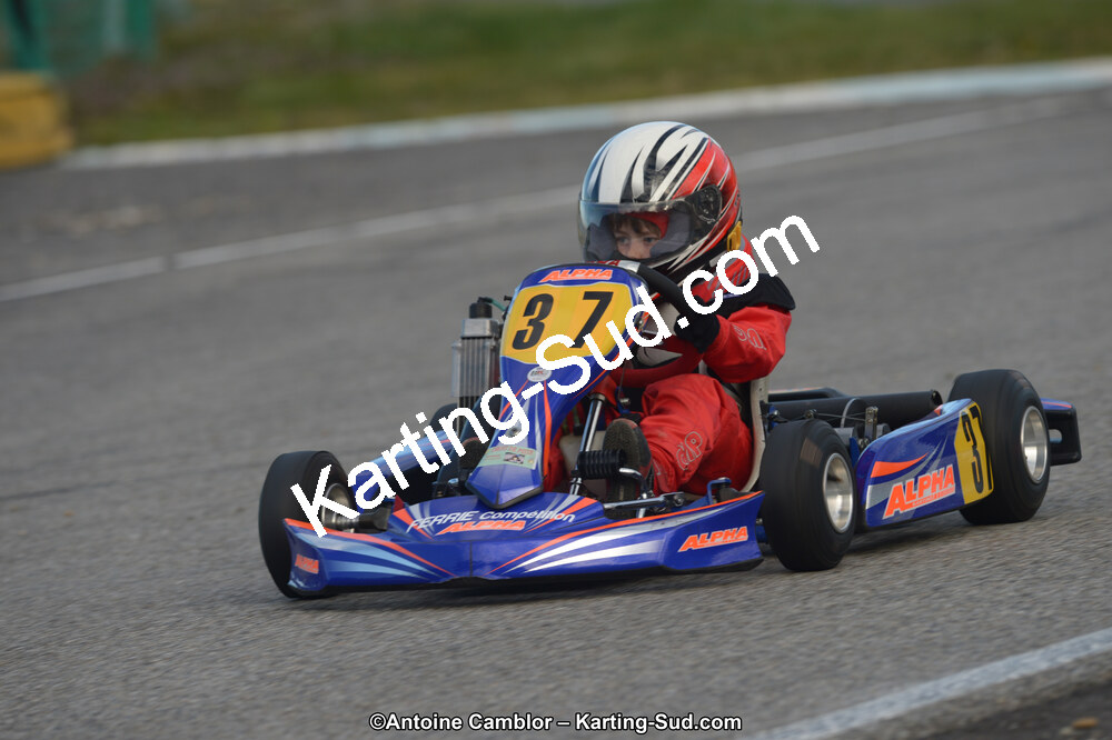 10/03/2013 : 1ère manche du Trophée Vincent Sanchez à Lavelanet (Photos Antoine Camblor) 2013 — karting