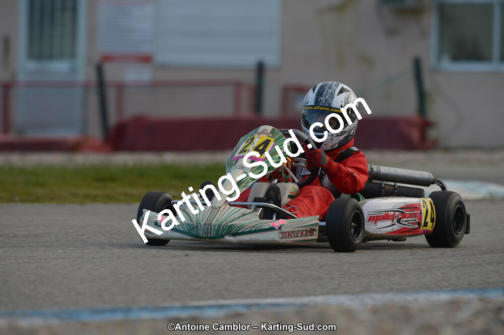 10/03/2013 : 1ère manche du Trophée Vincent Sanchez à Lavelanet (Photos Antoine Camblor) 2013 — karting