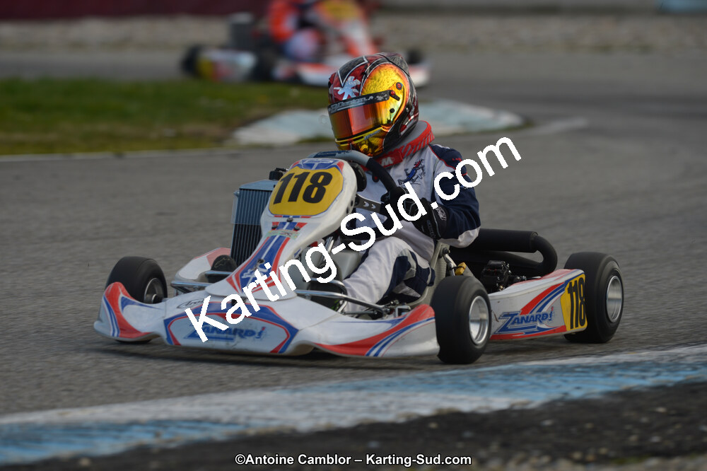 10/03/2013 : 1ère manche du Trophée Vincent Sanchez à Lavelanet (Photos Antoine Camblor) 2013 — karting