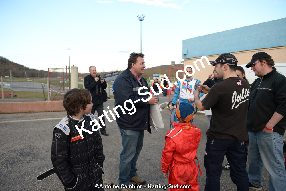 10/03/2013 : 1ère manche du Trophée Vincent Sanchez à Lavelanet (Photos Antoine Camblor) 2013 — karting