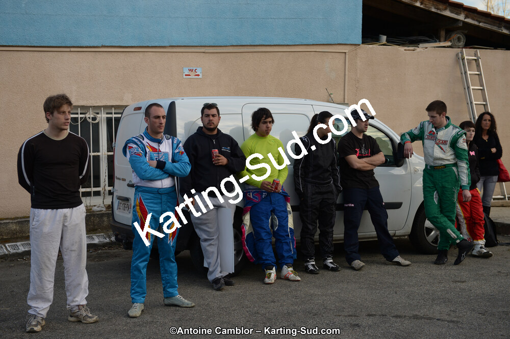 10/03/2013 : 1ère manche du Trophée Vincent Sanchez à Lavelanet (Photos Antoine Camblor) 2013 — karting